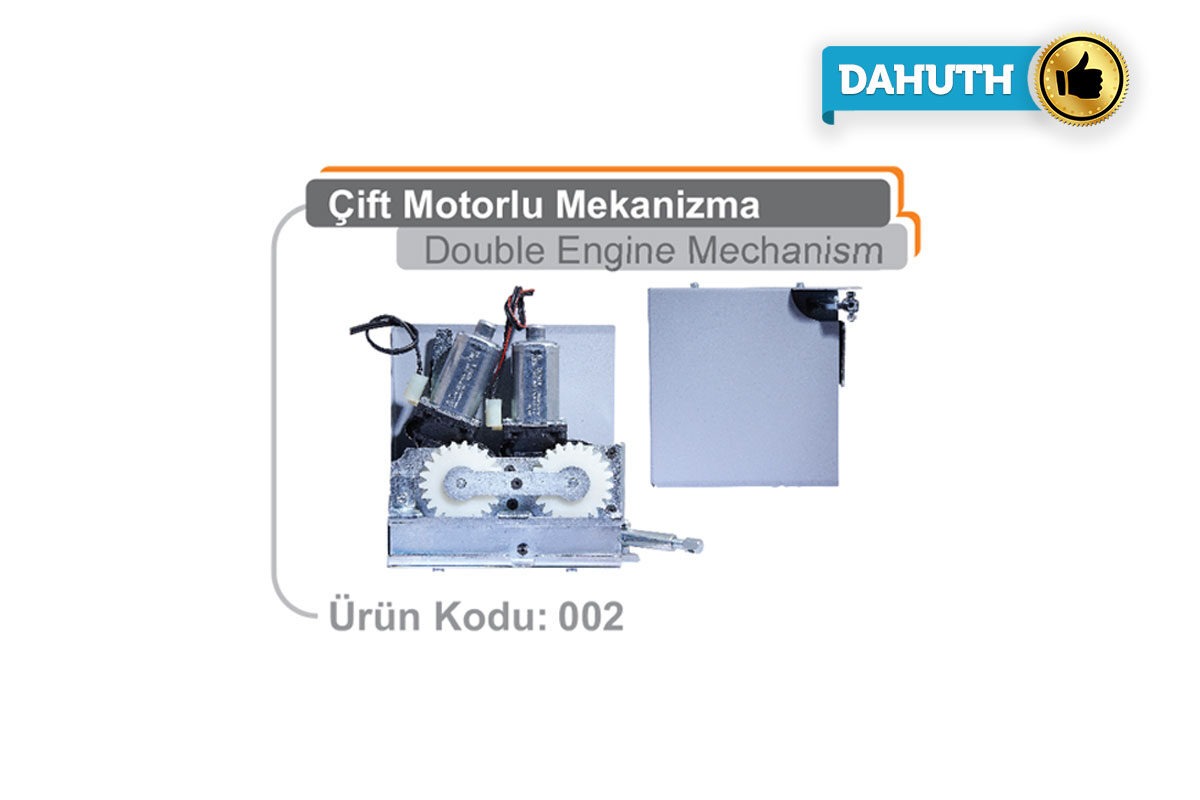 Minibüs Otomatik Kapı Çift Motorlu Mekanizması